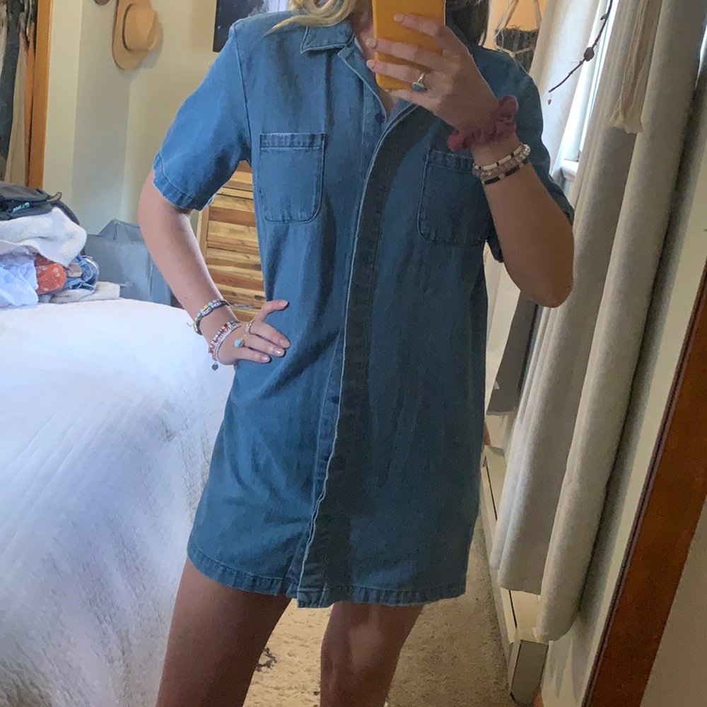 Denim dress